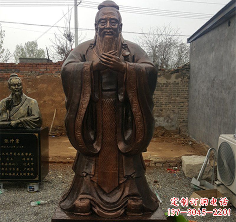 宁德体现传统文化魅力精美孔子雕塑