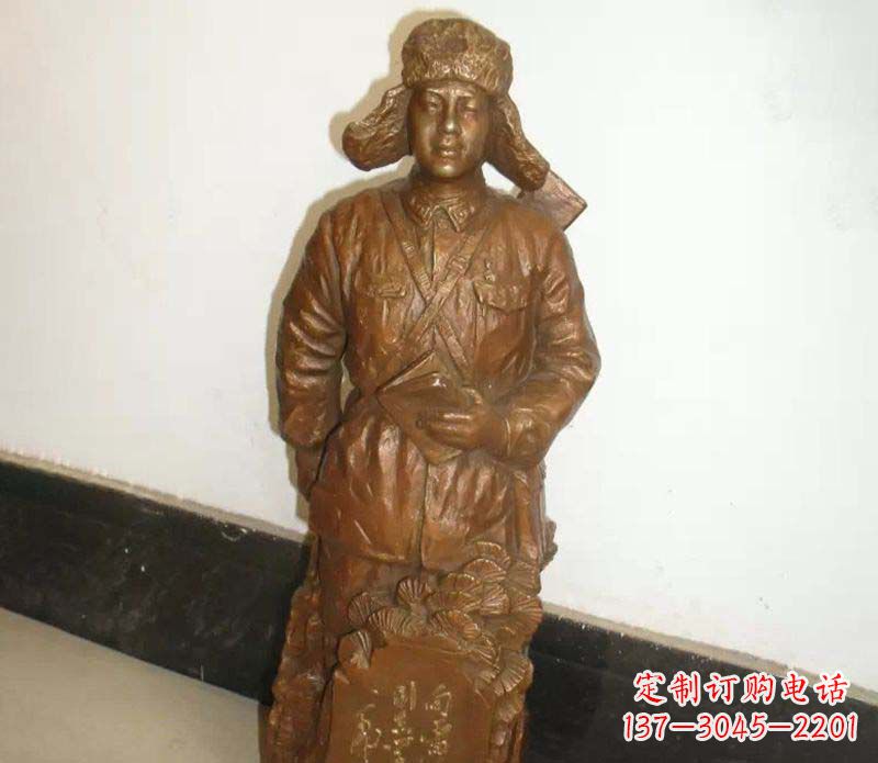 宁德纪念雷锋的精美铜雕