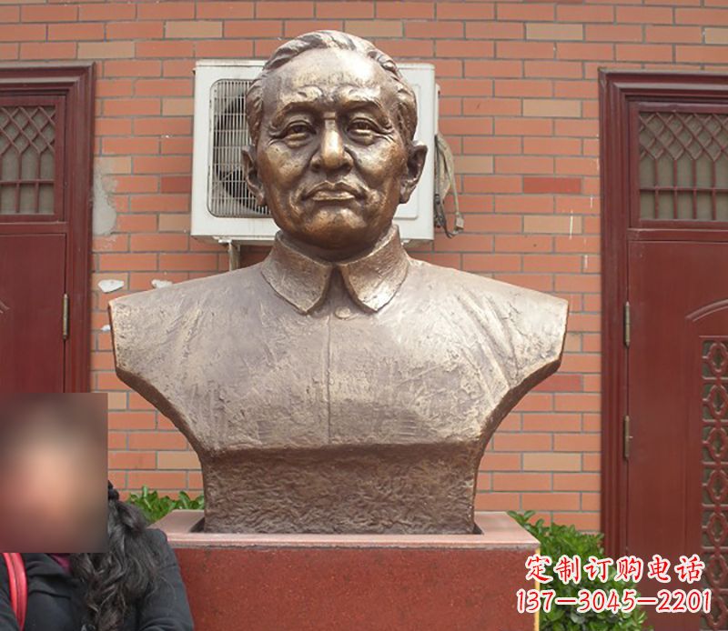 宁德铜雕李四,与众不同的光头匠艺