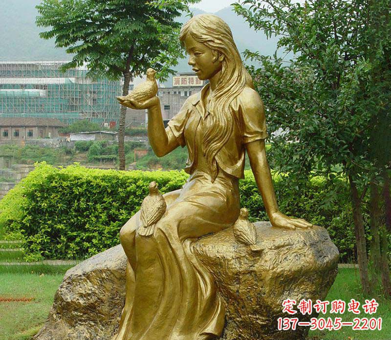 宁德激发无限灵感的精美鸽子雕塑