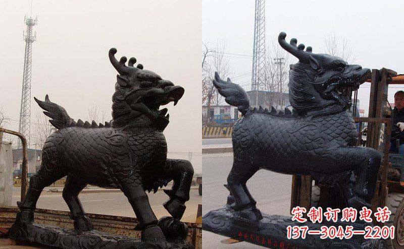 宁德艺术精灵---麒麟神兽铜雕