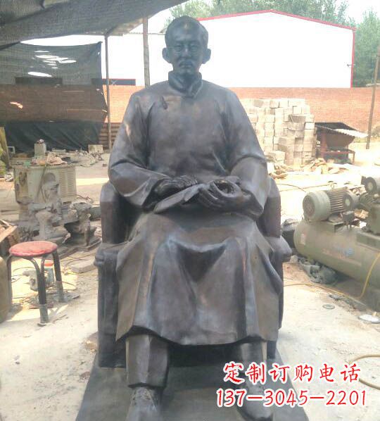 宁德蔡元培铜雕:让你的精神耀眼发光