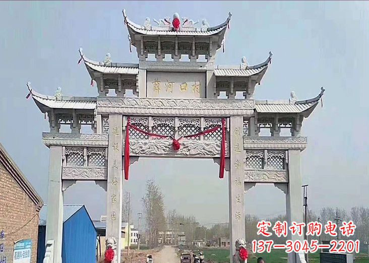 宁德牌坊石雕龙
