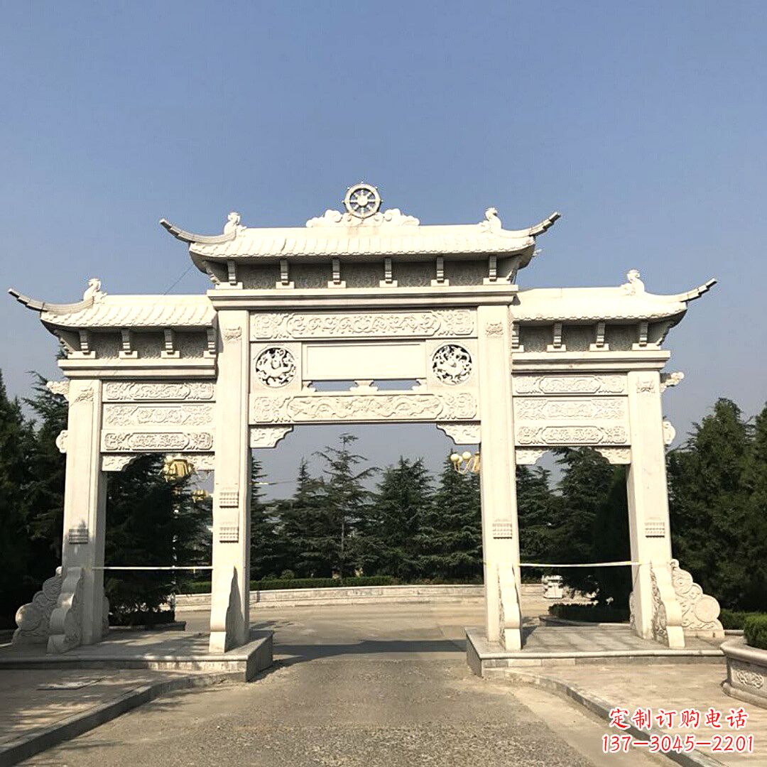 宁德牌坊柱座石雕