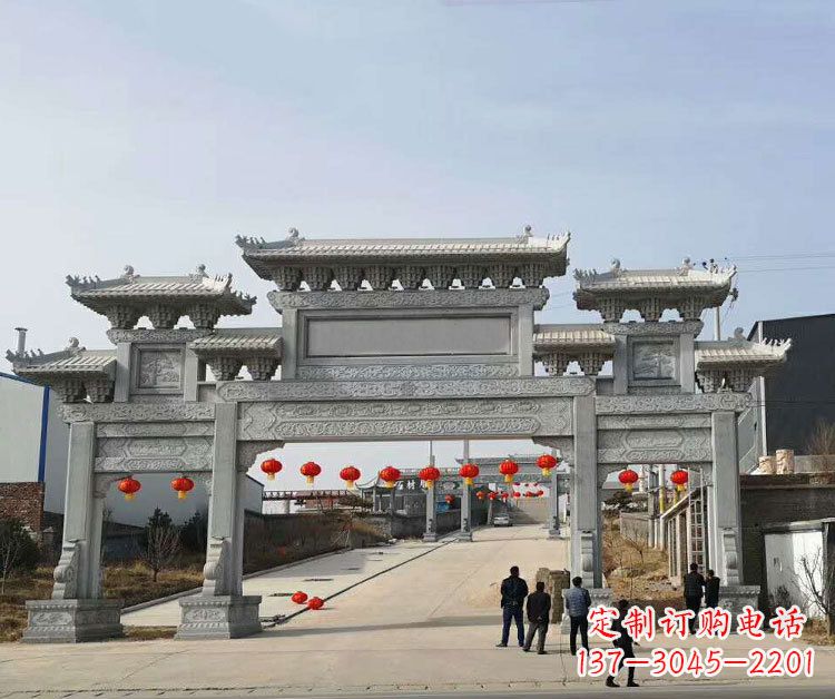 宁德牌楼牌楼石雕