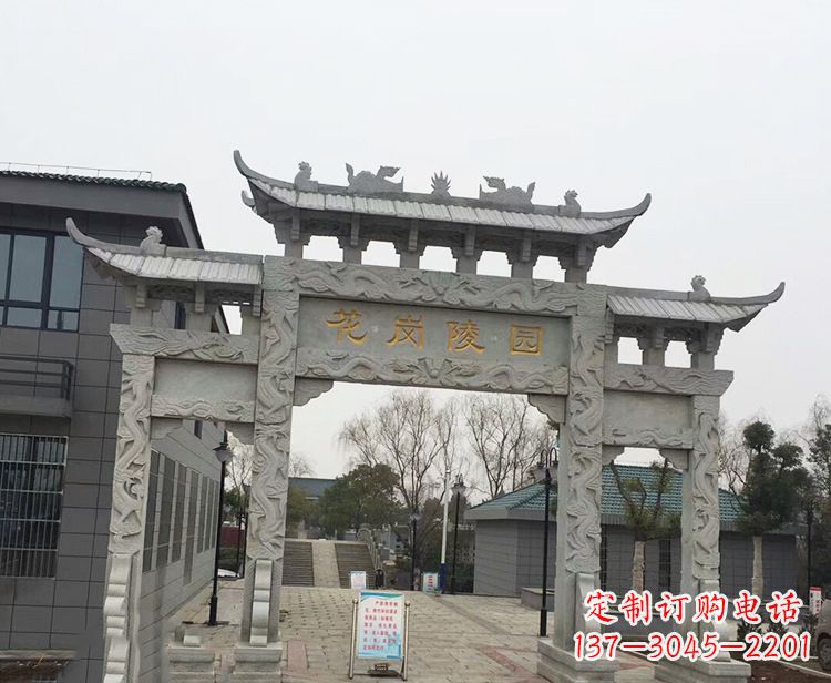 宁德精美牌楼石雕,精致雕琢精美臻品