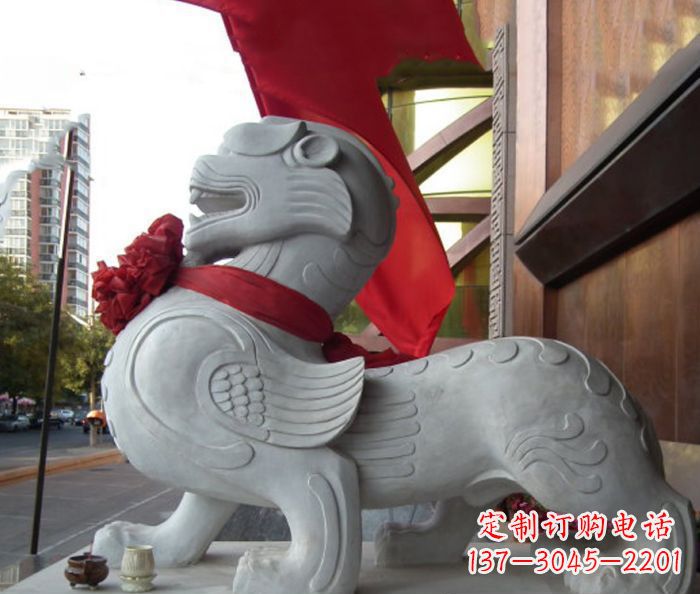 宁德中领雕塑的貔貅石雕,祈福安康守护您的家