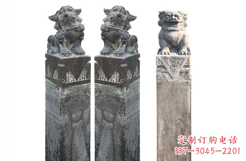 宁德来自古代的精美狮子雕塑