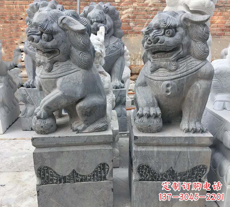 宁德青石仿古狮子雕塑