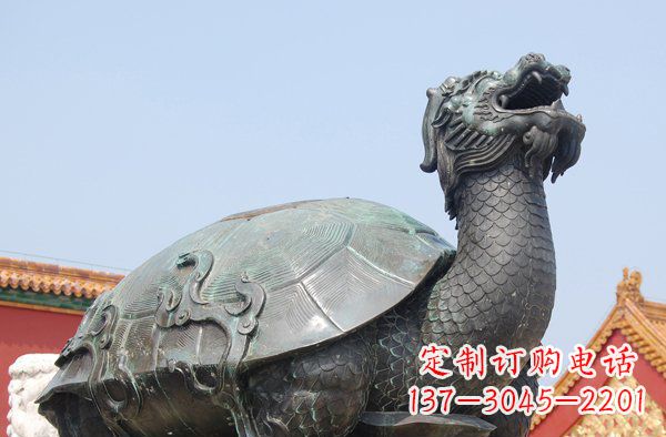 宁德青铜龙龟寺庙神兽铜雕