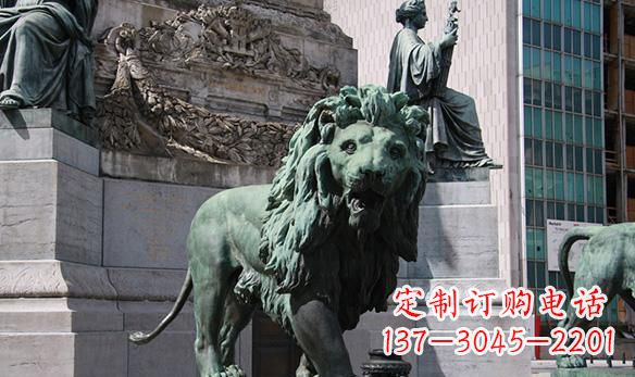 宁德传承传统工艺,狮子雕塑精品上市