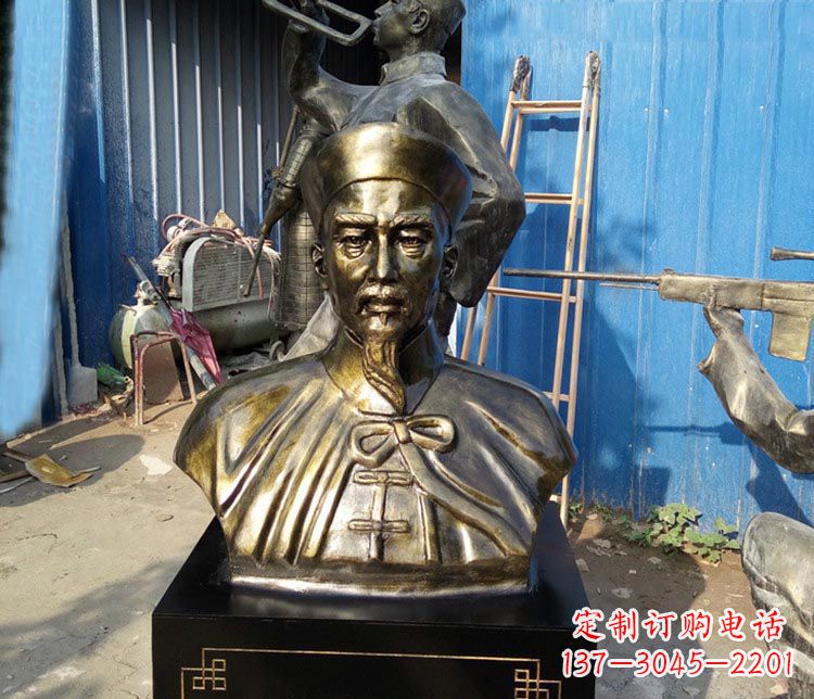 宁德经典英雄,林则徐铜雕