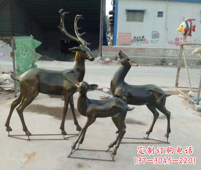 宁德群雄逐鹿,铸就精致鹿雕