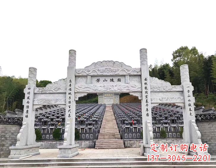 宁德三门石牌坊雕刻