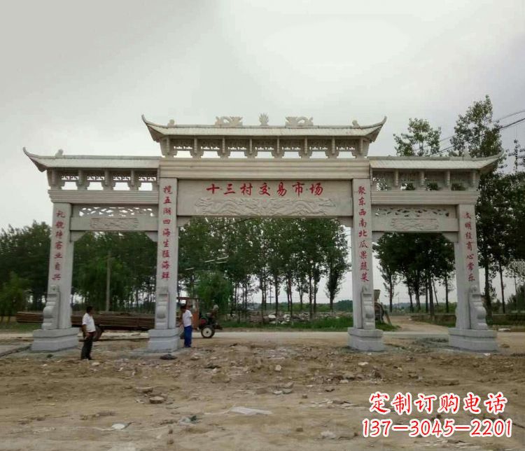 宁德精美石牌坊雕塑,令你惊艳无比