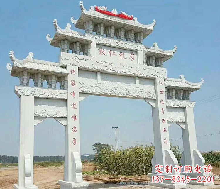 宁德牌坊石雕,装点你的生活