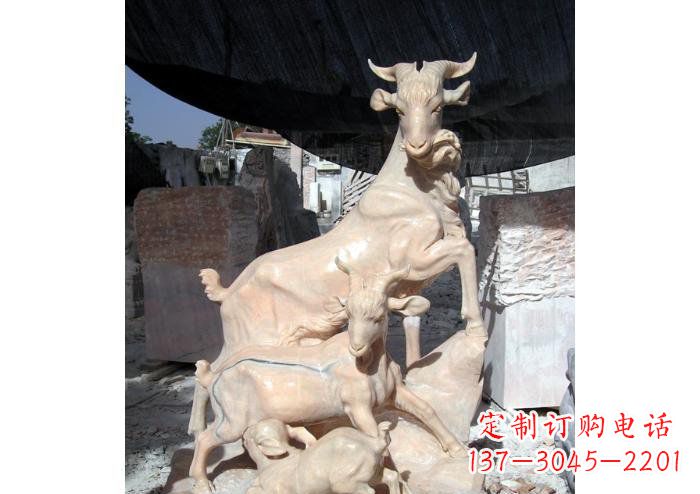 宁德三阳开泰公园独特动物石雕