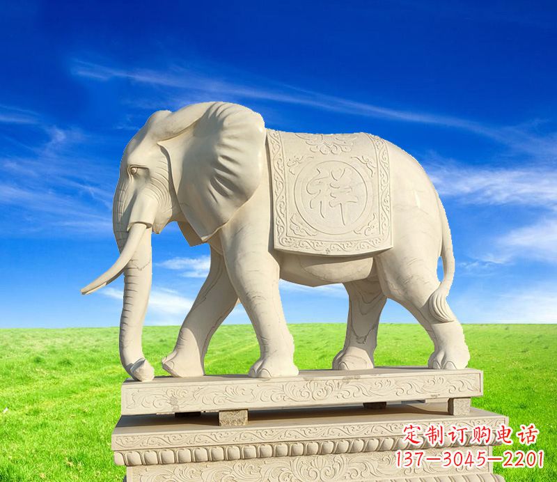 宁德上坟大象的石雕