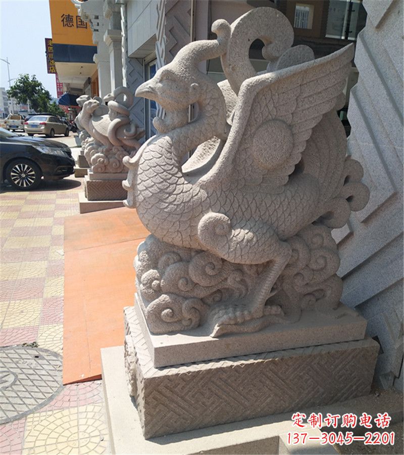 宁德珠江朱雀——精美古典雕塑摆件