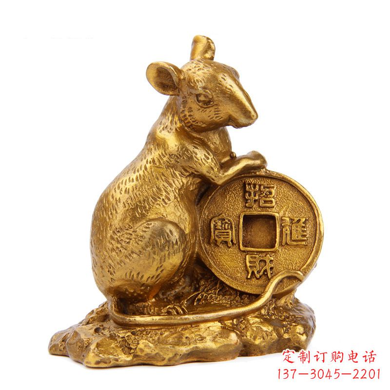 宁德高质量铸铜鎏金动物雕塑