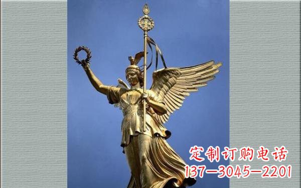 宁德优雅的胜利女神铜雕