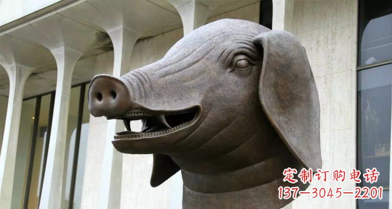 宁德中领雕塑十二生肖铜雕,带来家庭的幸福祝福