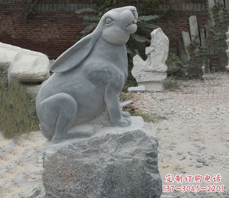 宁德十二生肖兔石雕