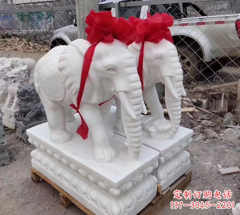 宁德元宝驾驭的大象雕塑艺术