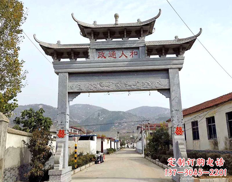 宁德全球领先的石雕牌楼雕塑定制服务