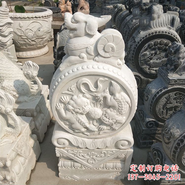 宁德石门墩石雕