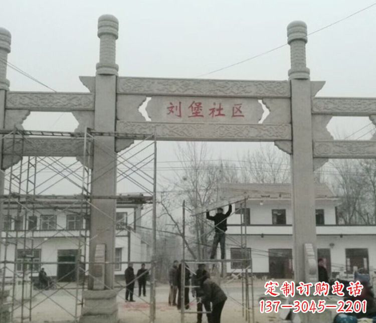 宁德石牌坊道路石雕
