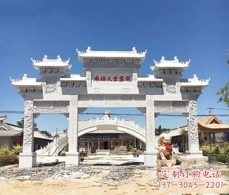 宁德石牌坊的雕刻