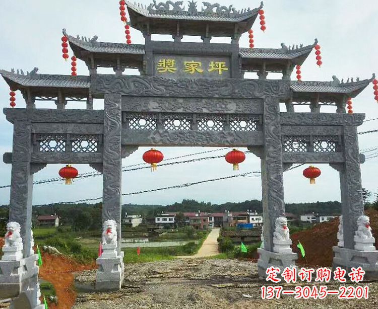 宁德石牌坊石雕