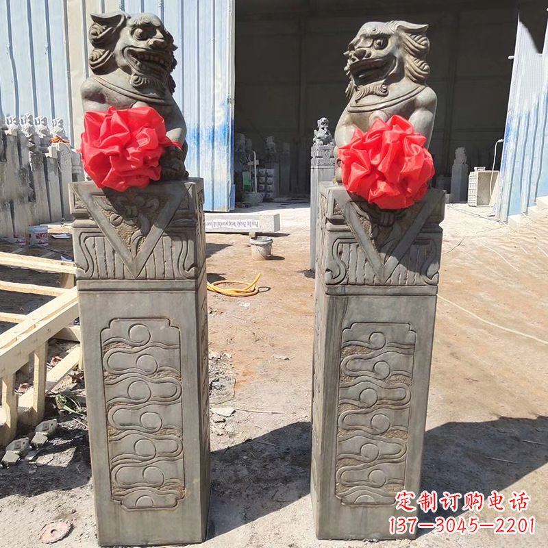 宁德石狮子栓马桩