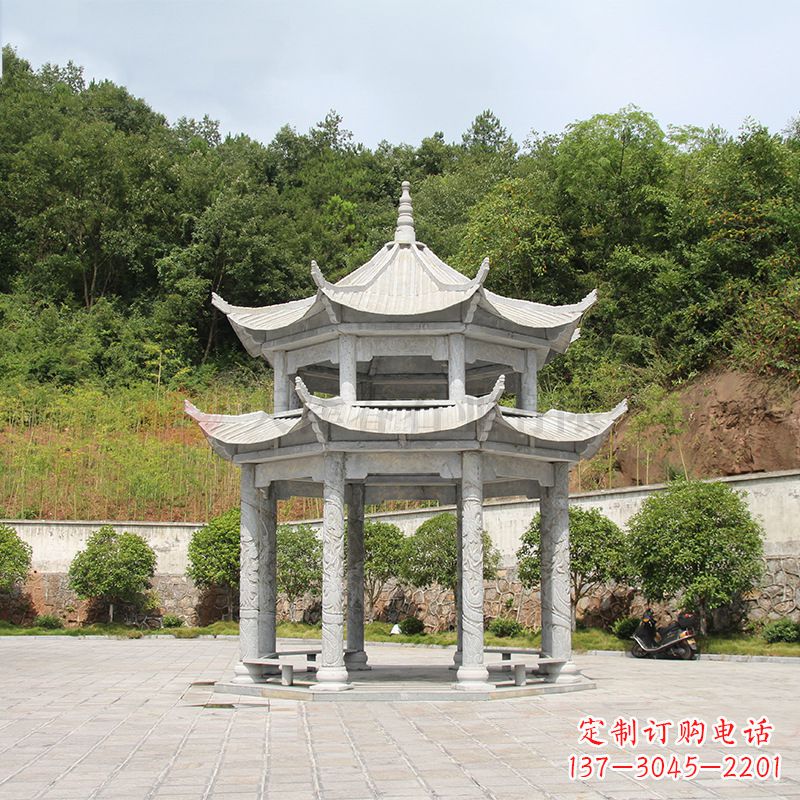 宁德双层庭院石凉亭