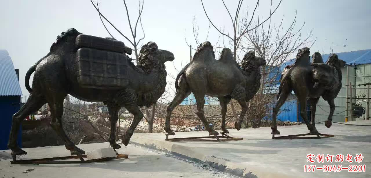 宁德丝绸之路铜骆驼雕塑