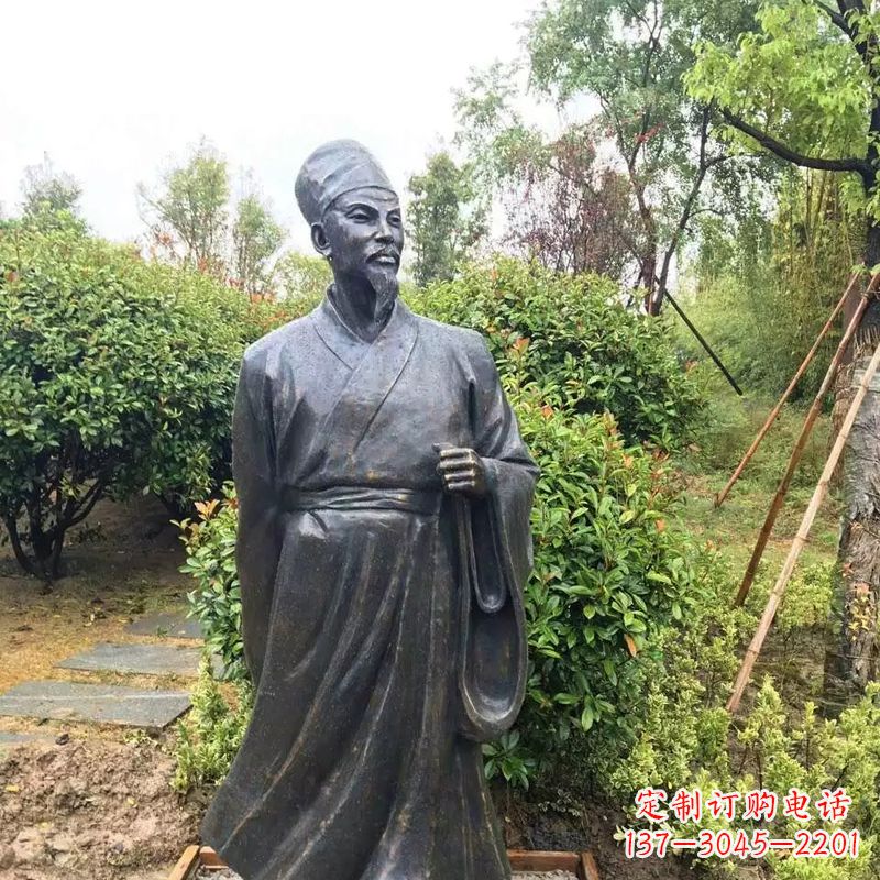 宁德苏东坡铸铜历史文化名人雕像