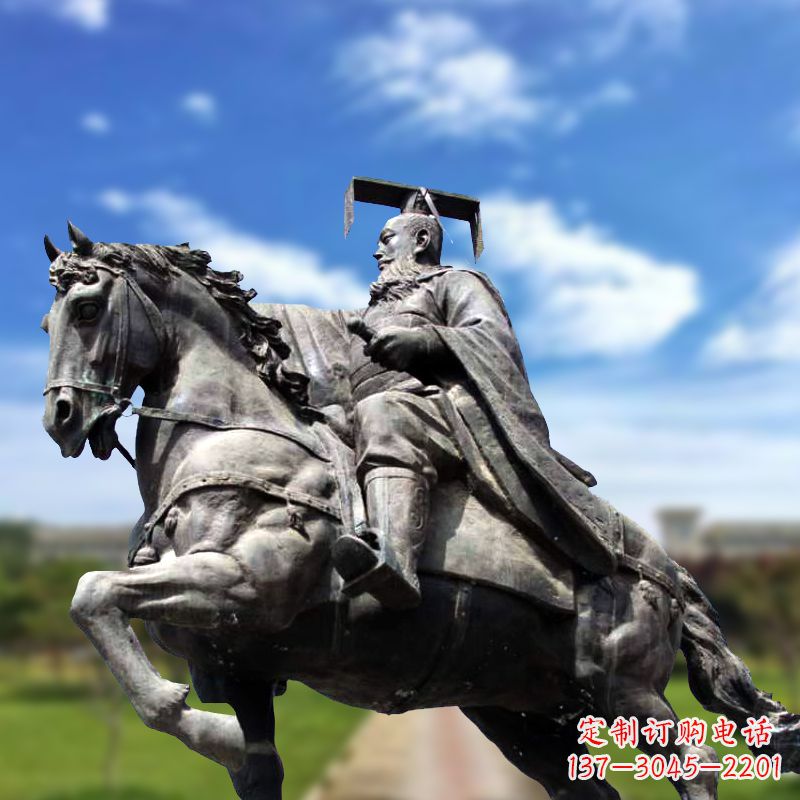 宁德隋文帝骑马雕塑