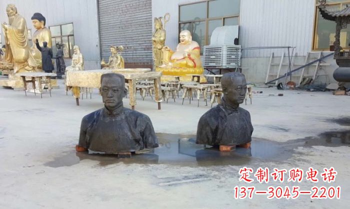 宁德陶行知半身像铜雕