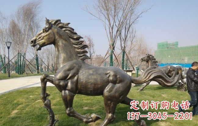 宁德铜雕奔马