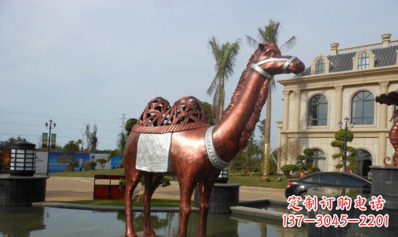 宁德铜雕抽象骆驼