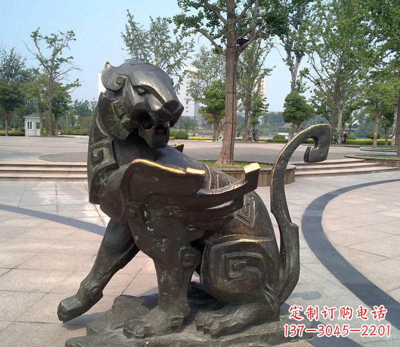 宁德铜雕抽象十二生肖