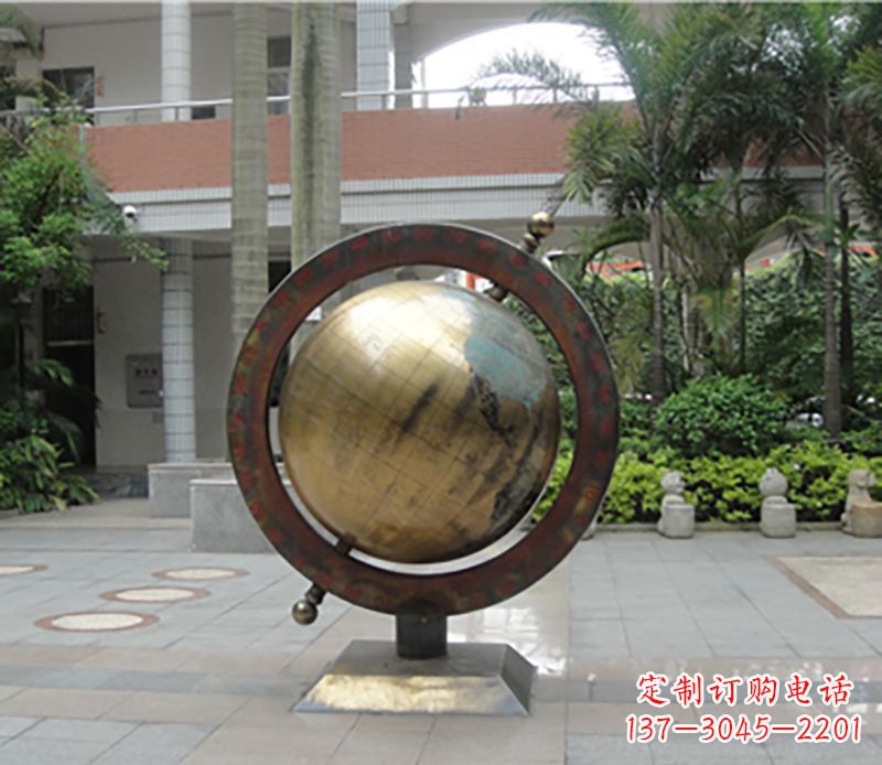 宁德铜雕地球仪