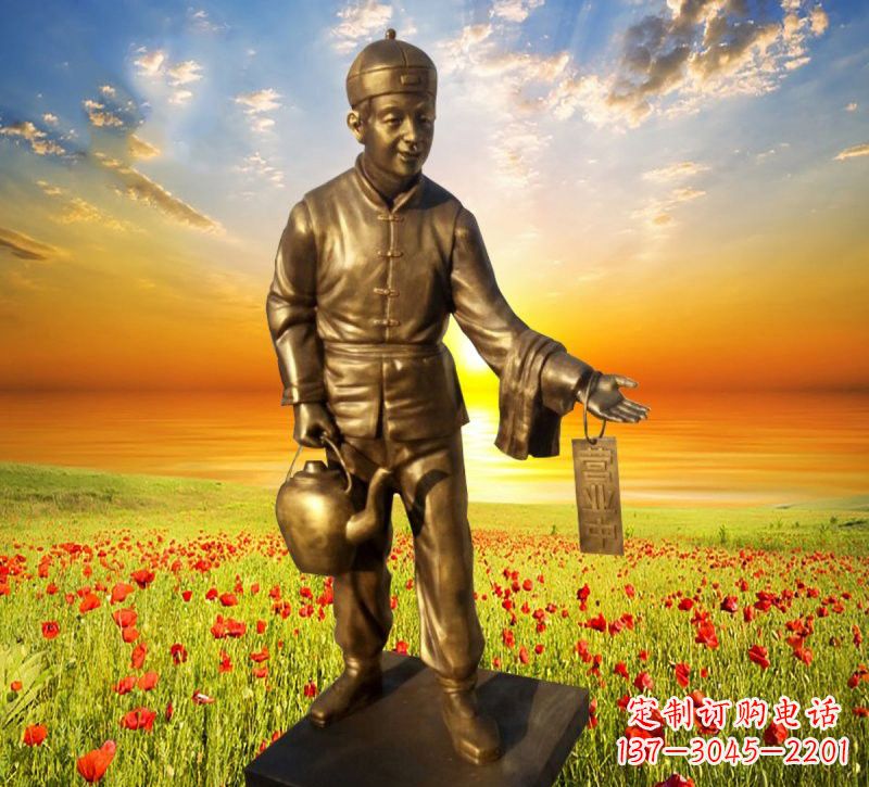 宁德铜雕店小二