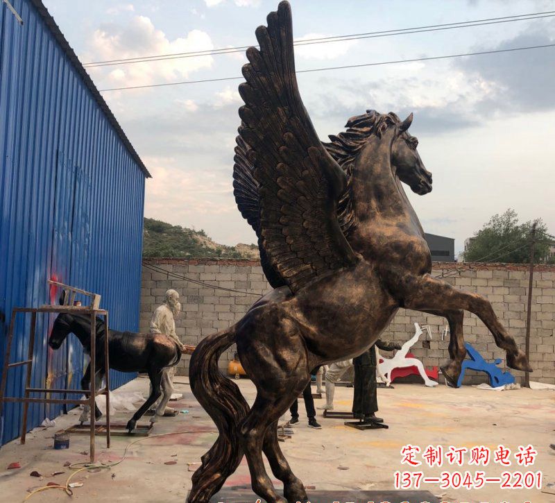 宁德铜雕飞马雕塑