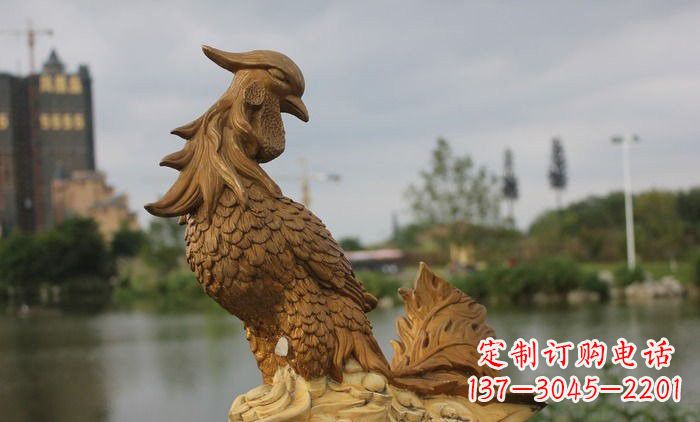 宁德铜雕凤凰古代神兽雕塑