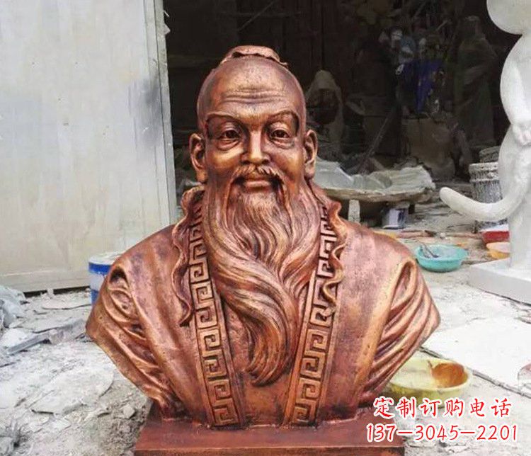 宁德铜雕古代孙思邈人物雕塑