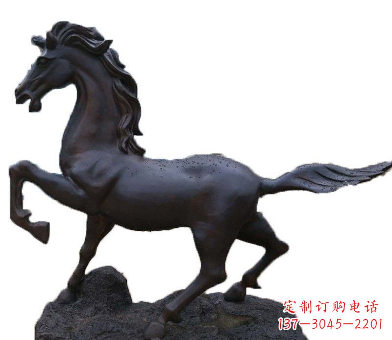 宁德铜雕马动物雕塑