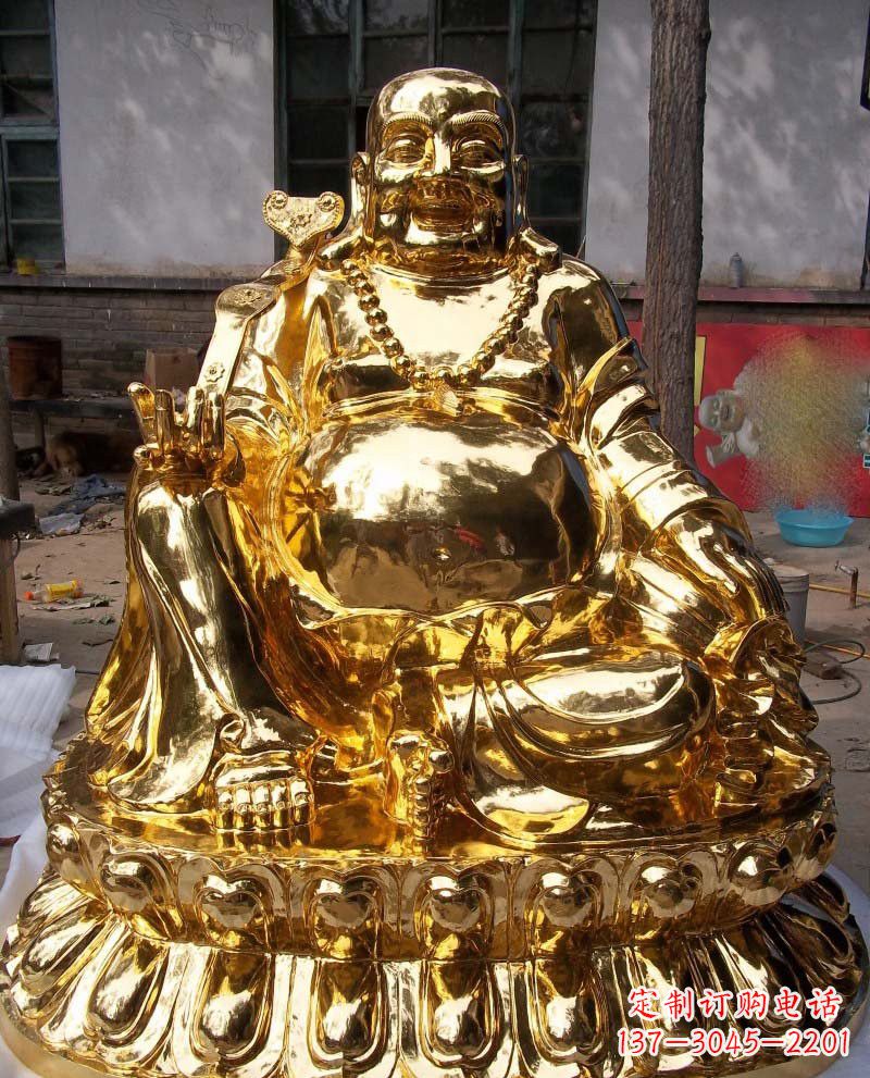 宁德铜雕弥勒佛