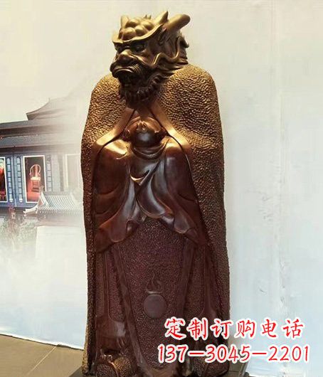 宁德铜雕兽首人身十二生肖